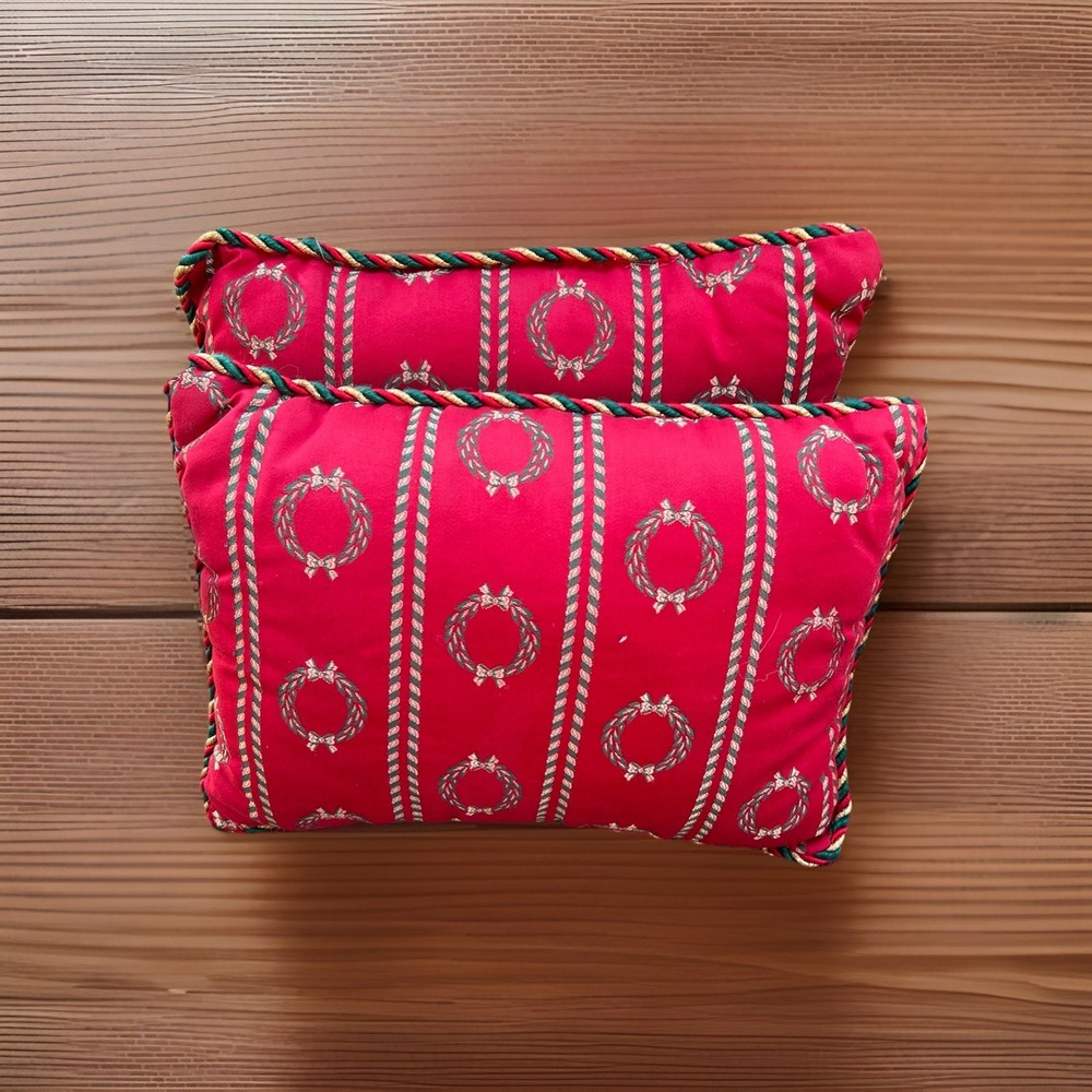 Christmas Decorative‎ Throw Pillows Set Of 2 River Dale USA
